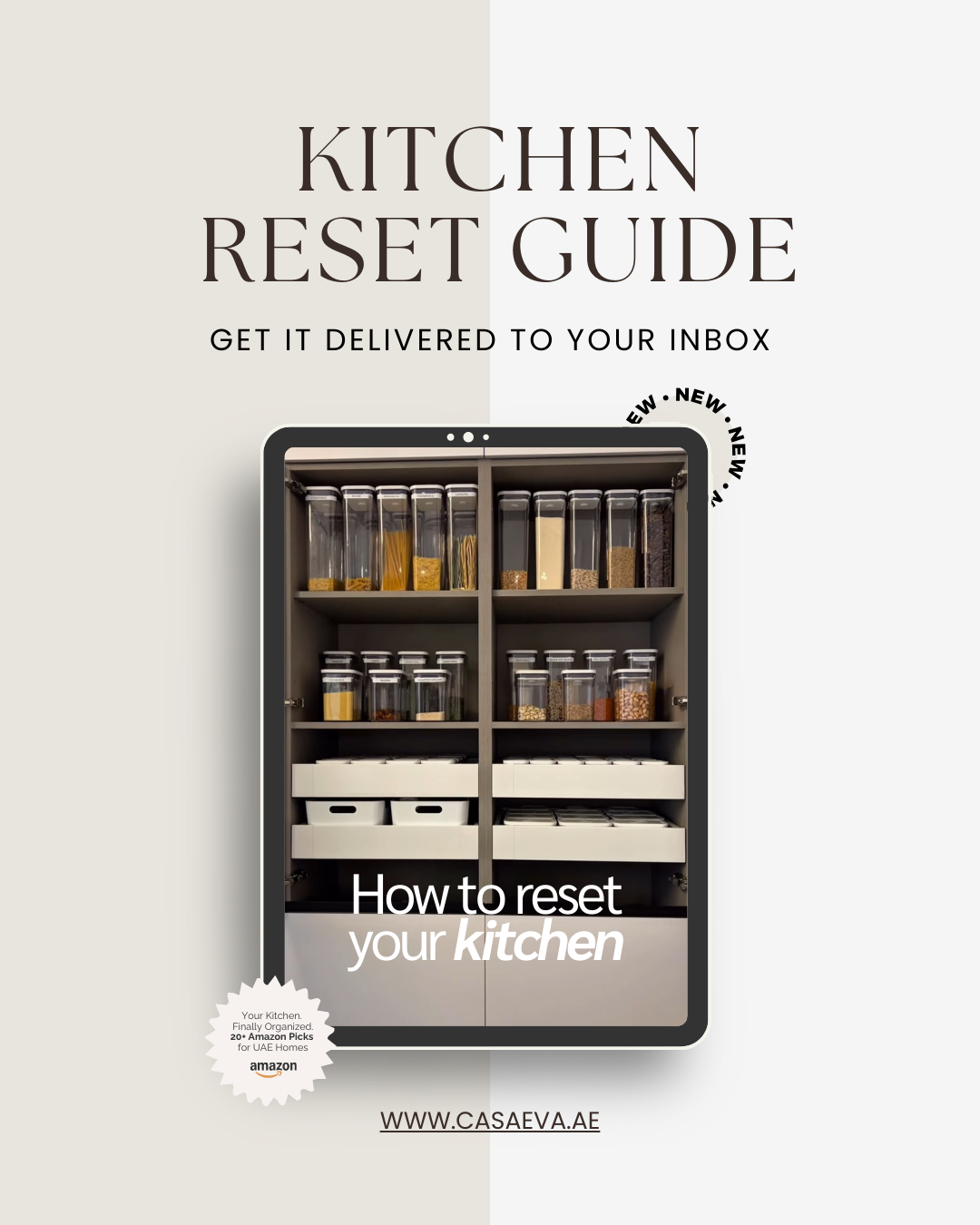 The Casa Eva Kitchen Reset Guide