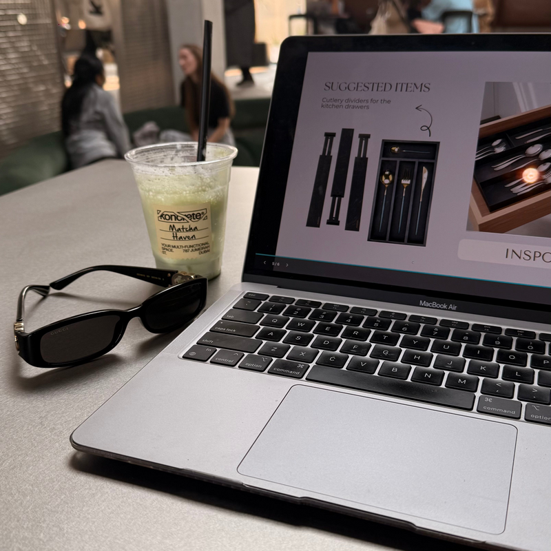 Moodboard organizing home | Casa Eva, Dubai